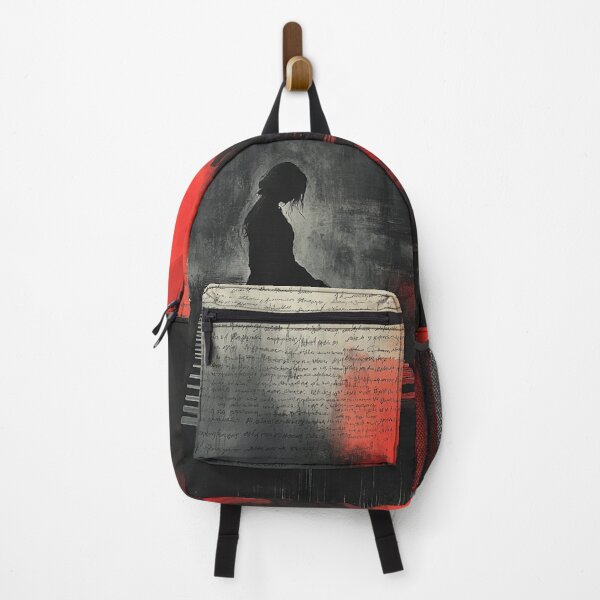 Item preview, Red Dusk Memory on Piano Keys designed and sold by AITuneSphere.