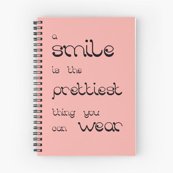 Item preview, A smile is the prettiest thing you can wear designed and sold by kissablecrafts.