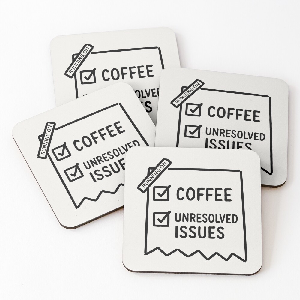 Item preview, Coasters (Set of 4) designed and sold by hellofanverse.