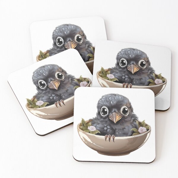 Item preview, Bird In Floral Bowl designed and sold by New-School-Wave.