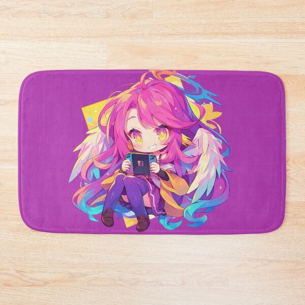 Item preview, No Game No Jibril NGNL Chibi Gaming Wings Rainbow Cute Anime designed and sold by earlobejerk.