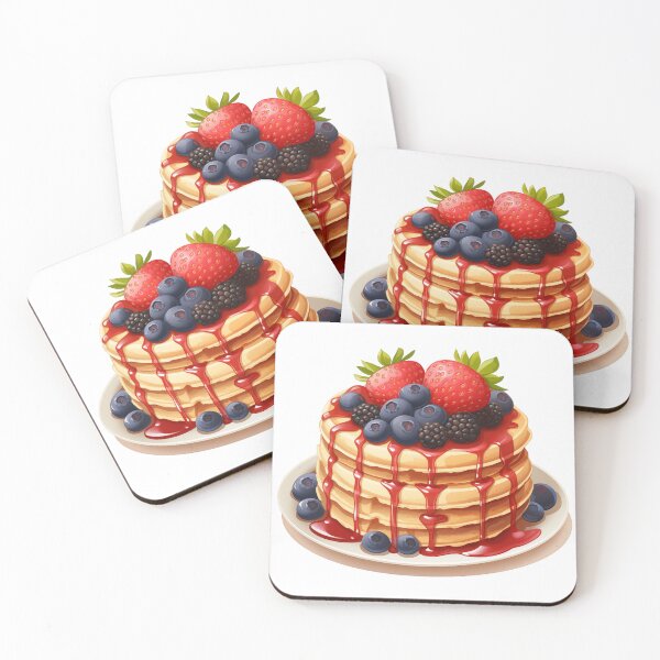Item preview, Berry Pancake Stack Art designed and sold by New-School-Wave.
