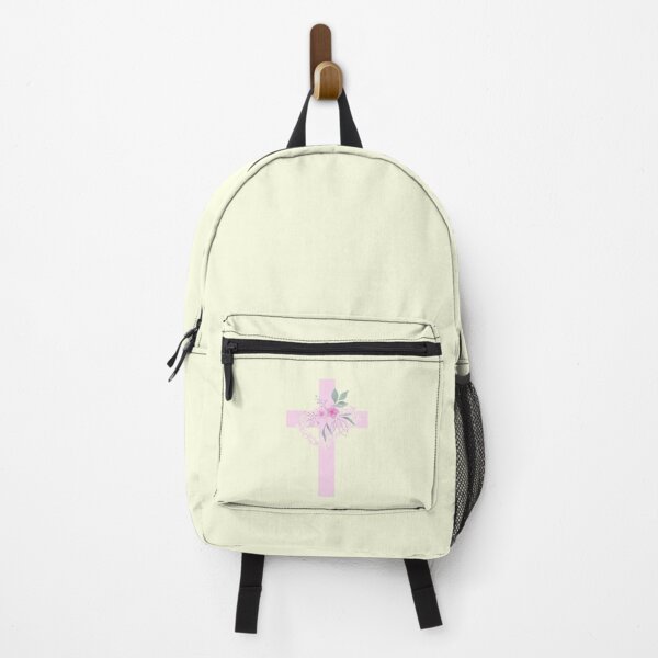 Item preview, Pink Floral Cross designed and sold by ridnaledesigner.