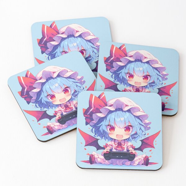 Item preview, Anime Remilia Scarlet Touhou Chibi Gaming Vampire Wings Cute Game designed and sold by earlobejerk.