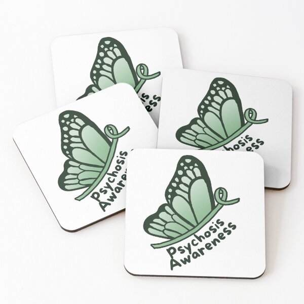 Item preview, Psychosis awareness butterfly | schizophrenia | mental health  designed and sold by NeurodiverseTea.