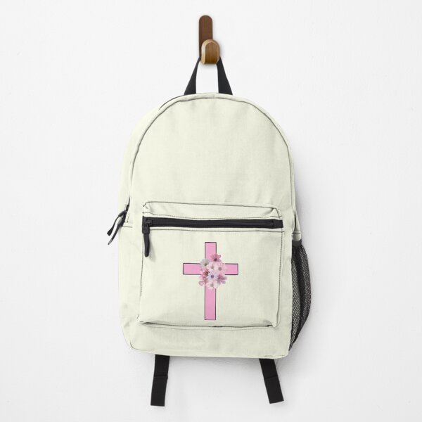 Item preview, Pink Floral Cross designed and sold by ridnaledesigner.
