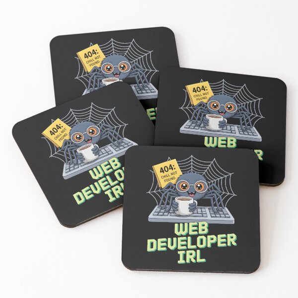 Item preview, Web Developer IRL – Funny Spider Coding Design designed and sold by LaLi-Designs.