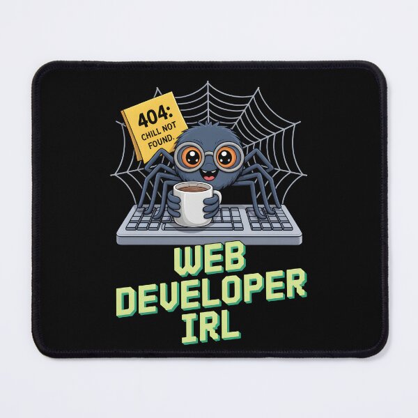 Item preview, Web Developer IRL – Funny Spider Coding Design designed and sold by LaLi-Designs.