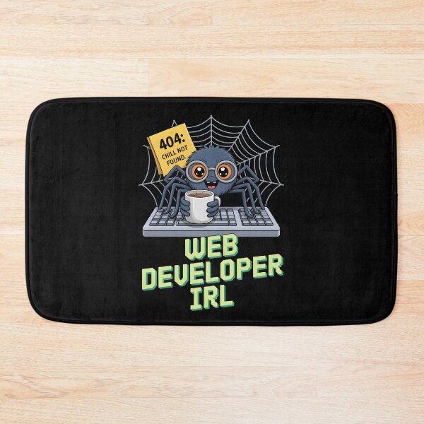 Item preview, Web Developer IRL – Funny Spider Coding Design designed and sold by LaLi-Designs.