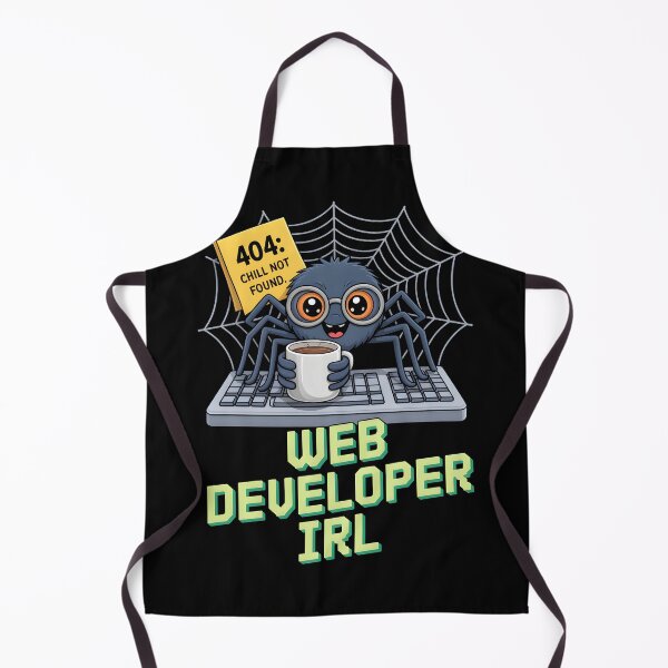 Item preview, Web Developer IRL – Funny Spider Coding Design designed and sold by LaLi-Designs.