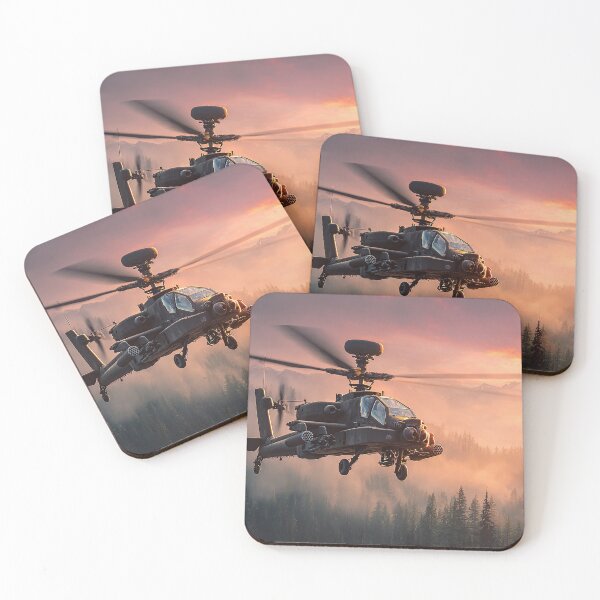Item preview, Golden Hour Apache designed and sold by Skyframe Aviation.