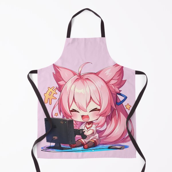 Item preview, Blazblue Girl Kokonoe BlazBlue Chibi Gaming Controller Cat Ears Cute Game designed and sold by earlobejerk.