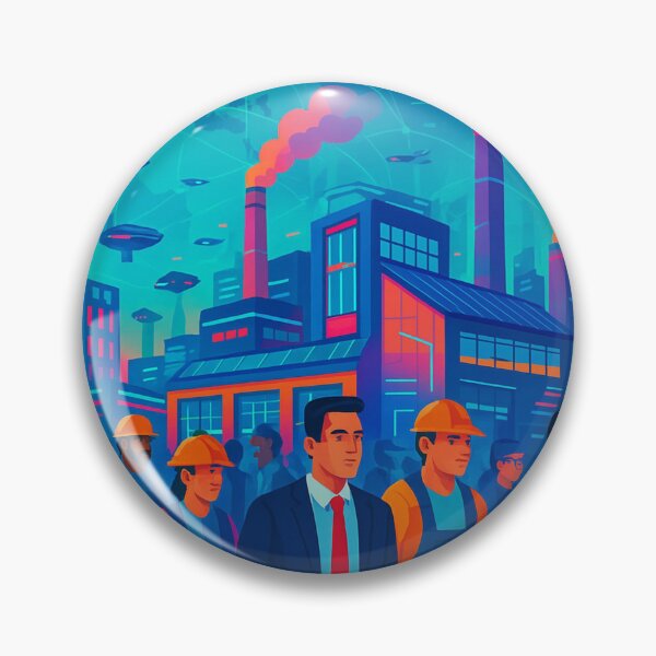 Artikelvorschau, Pulsierende Zukunft der Industrie entworfen und verkauft von Sigtrix.