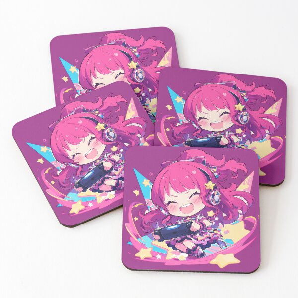 Item preview, Kyoko Sakura Magia Record Chibi Magical Girl Gaming Anime designed and sold by earlobejerk.