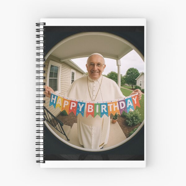 Item preview, Pope Francis birthday funny prank meme gift weird designed and sold by CheeseBlueprint.