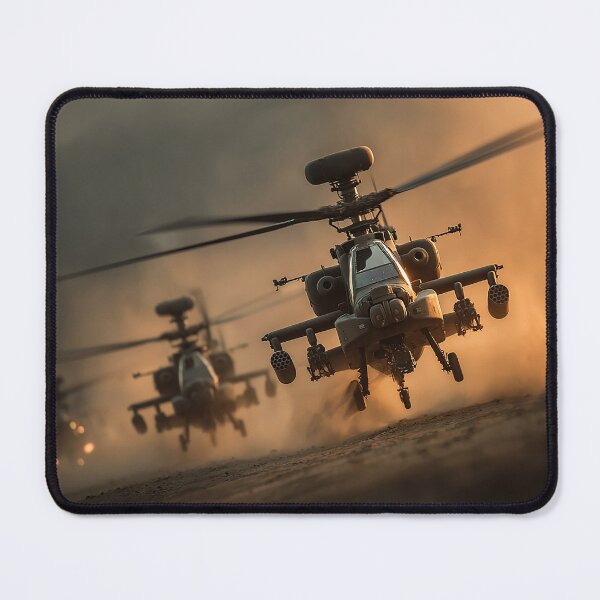 Item preview, Apaches Going On Patrol designed and sold by Skyframe Aviation.