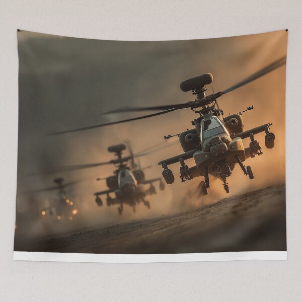 Item preview, Apaches Going On Patrol designed and sold by Skyframe Aviation.