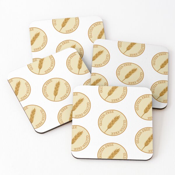 Item preview, Gluten Free Food Label Beige designed and sold by studyandsift.