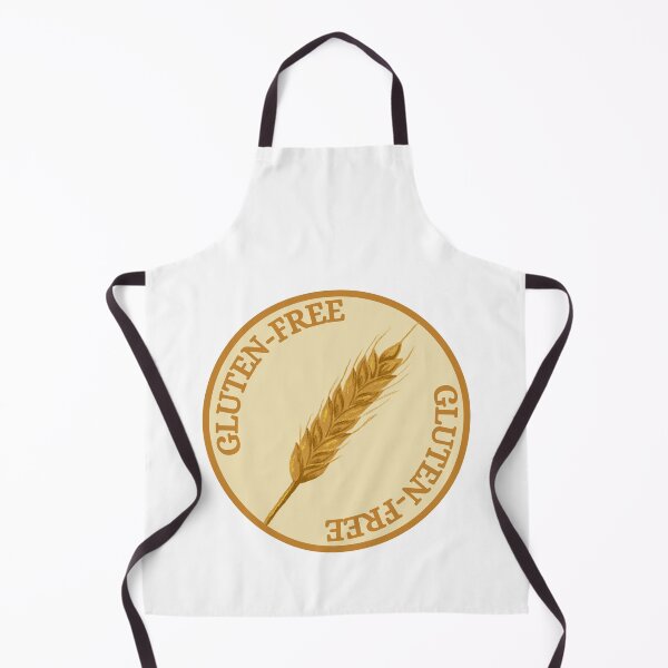 Item preview, Gluten Free Food Label Beige designed and sold by studyandsift.