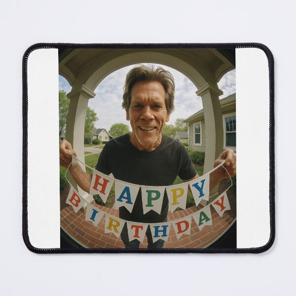 Item preview, Kevin Bacon birthday funny prank meme gift weird designed and sold by CheeseBlueprint.