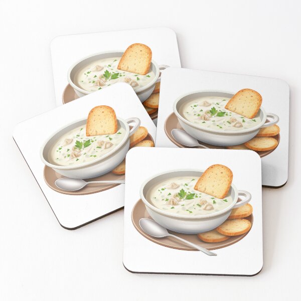 Item preview, Creamy Soup Meal Art designed and sold by New-School-Wave.
