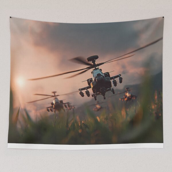 Item preview, Apache Attack Helicopter designed and sold by Skyframe Aviation.