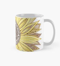 Sonnenblume-Mandala Tasse (Standard)