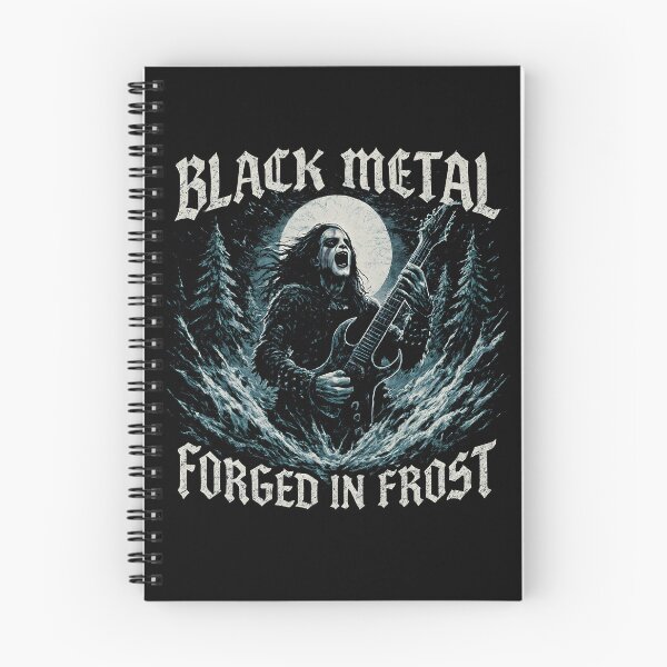 Artikelvorschau, Black-Metal-Gitarrist Under Moon Halo entworfen und verkauft von Krossgor.