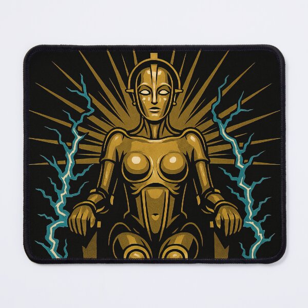 Item preview, Maria Metropolis Classic Movie Retro Art Print designed and sold by Retr0Tshirts.
