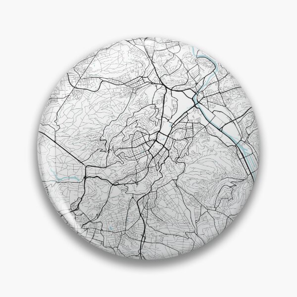 Item preview, Stuttgart City Map of Germany - Circle designed and sold by deMAP.
