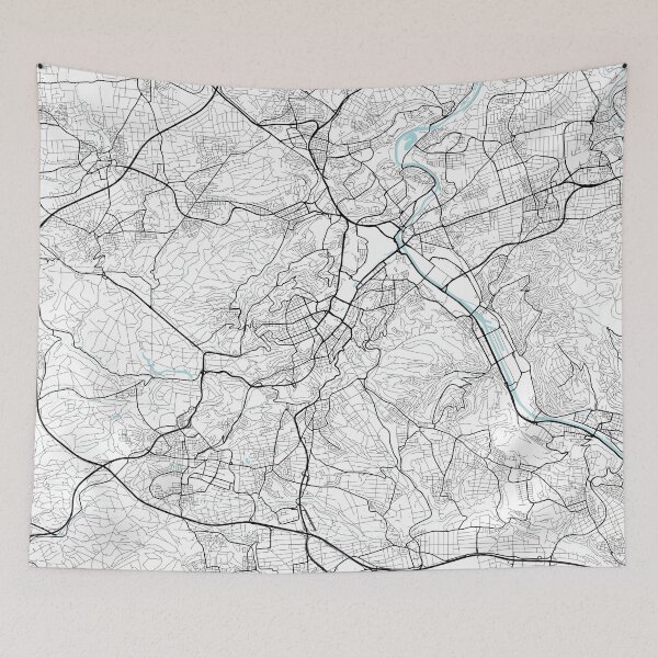 Item preview, Stuttgart City Map of Germany - Circle designed and sold by deMAP.