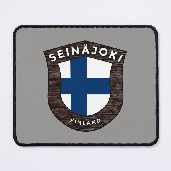 Item preview, Seinäjoki Finland Emblem Flag designed and sold by World Designs.