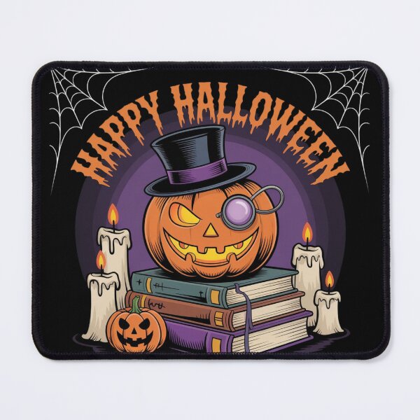 Item preview, Bewitching Pumpkin Scholar Happy Halloween designed and sold by wzetart.