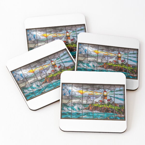 Item preview, Beacon of Light – Stained Glass Serenity designed and sold by Angry Swan Designs.