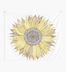Tela decorativa Mandala de girasol