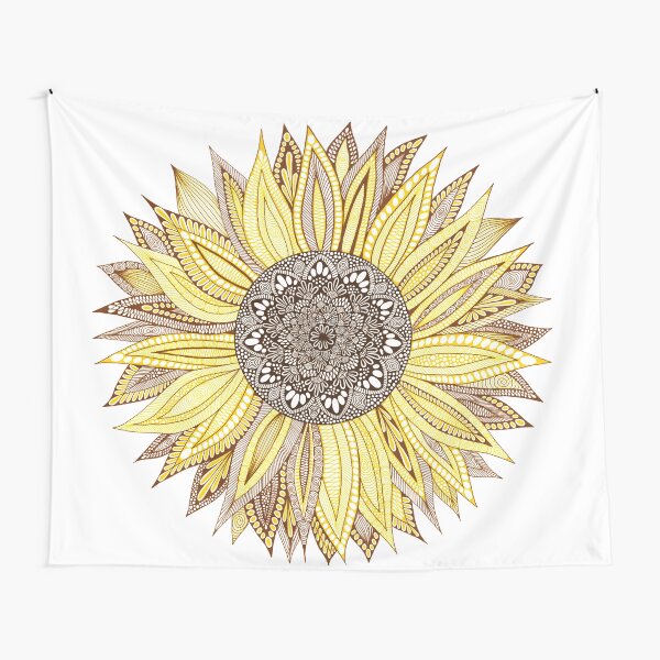 Item preview, Sunflower Mandala designed and sold by Carina Kay.