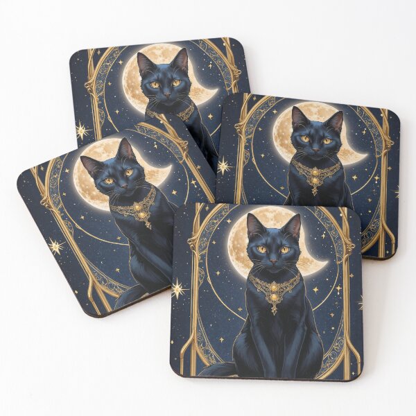 Item preview, Channel your inner magic—this mystic feline is waiting to enchant your wardrobe! designed and sold by Dyke Art.