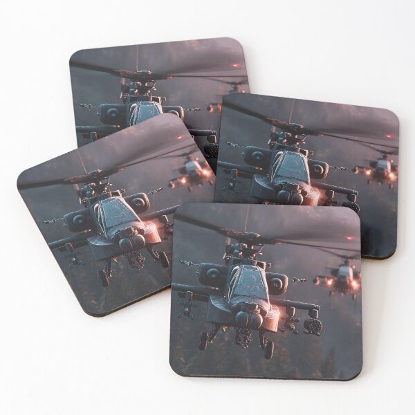 Item preview, Apaches In Formation designed and sold by Skyframe Aviation.