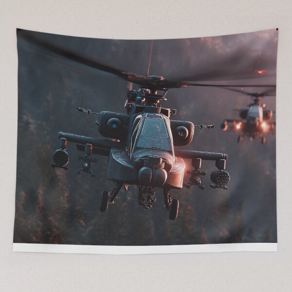 Item preview, Apaches In Formation designed and sold by Skyframe Aviation.