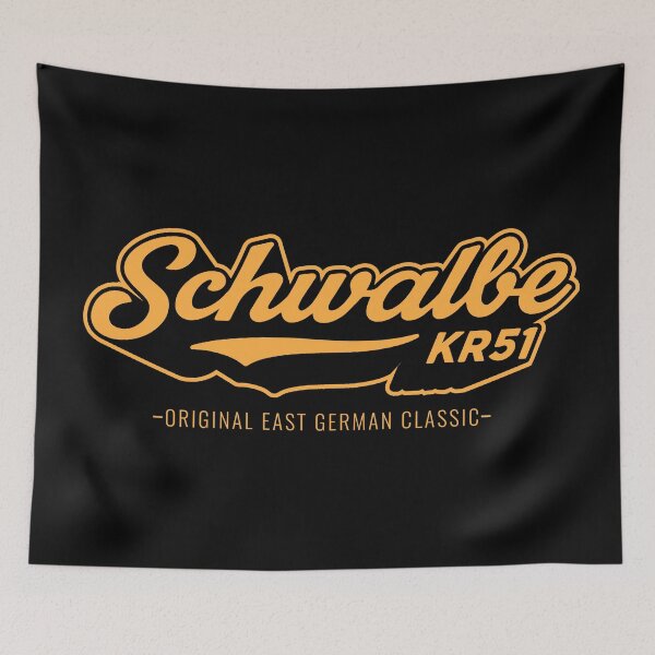 Item preview, Schwalbe KR51 Vintage Schriftzug – Kult Moped für Simson Fans designed and sold by Boogosh.