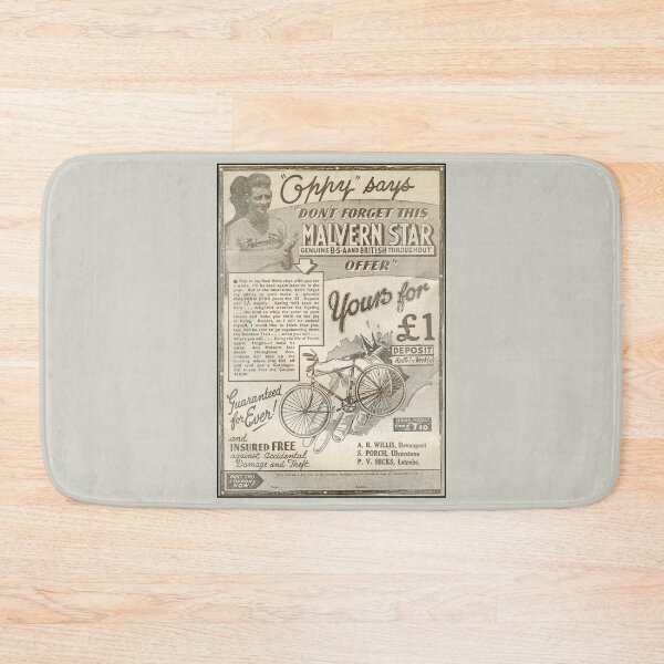 Item preview, 1937 Malvern Star Bicycle Vintage Advert - Champion Oppy Opperman Endorsement designed and sold by taspaul.