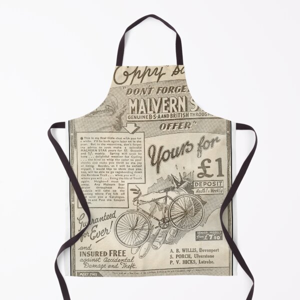 Item preview, 1937 Malvern Star Bicycle Vintage Advert - Champion Oppy Opperman Endorsement designed and sold by taspaul.