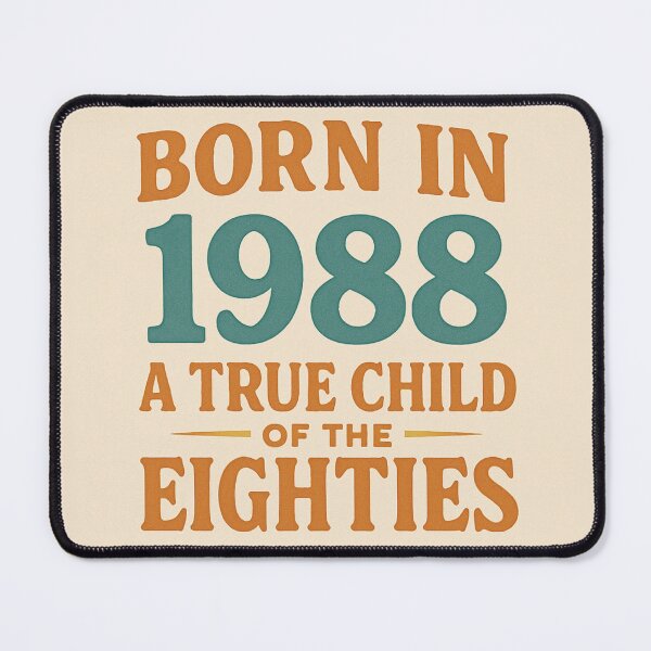 Item preview, Born in 1988 – A True Child of the Eighties designed and sold by TheWonkyEaselCo.