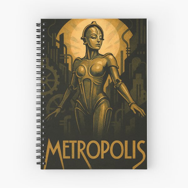 Item preview, Maria Metropolis Movie Vintage Sci-Fi Poster Art designed and sold by Retr0Tshirts.