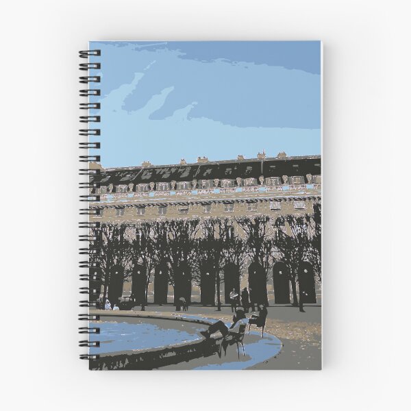 Aperçu de l'œuvre Lecture au Palais Royal, Paris créée et vendue par strokes and splashes.