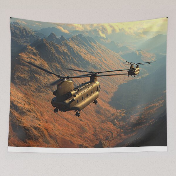Item preview, Mountain Training Chinook designed and sold by Skyframe Aviation.