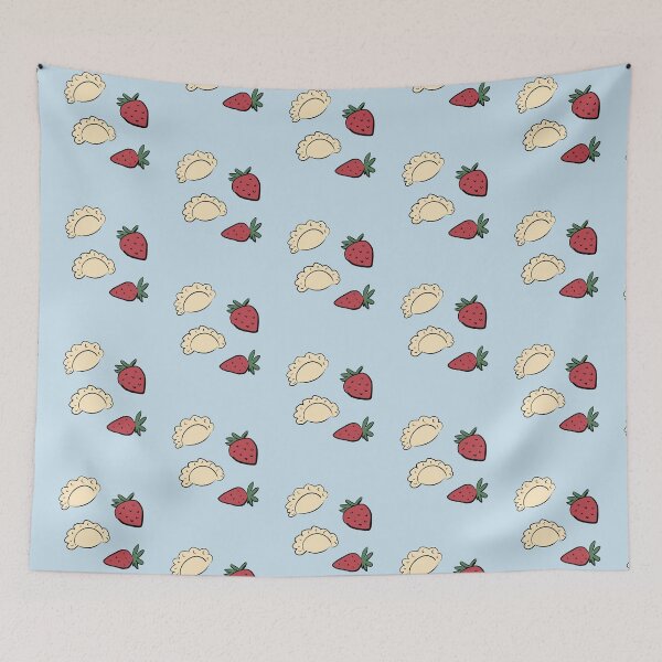 Item preview, Dumplings and Strawberries designed and sold by HugSomeNettles.