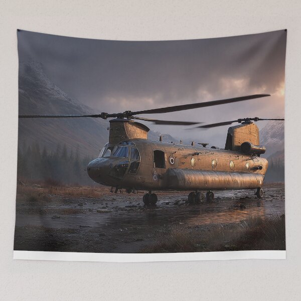 Item preview, Mountain Rescue Chinook designed and sold by Skyframe Aviation.