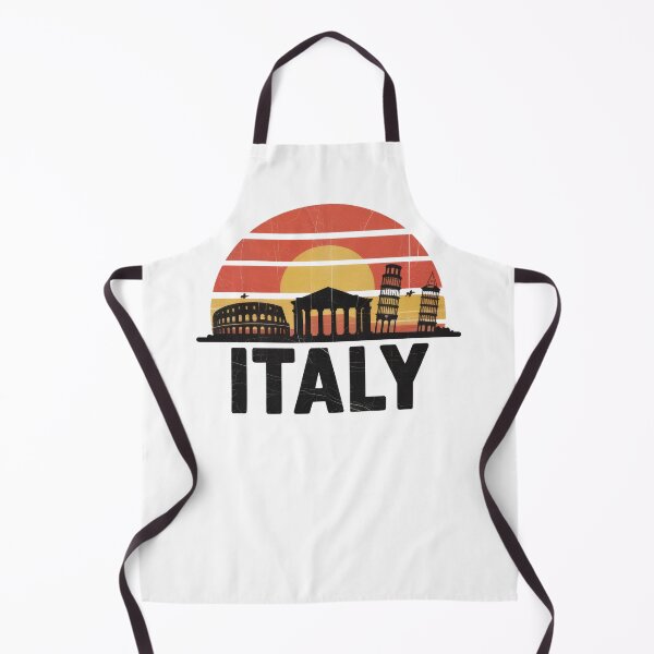 Item preview, Italy retro citscape design designed and sold by EmeraldeaArt.