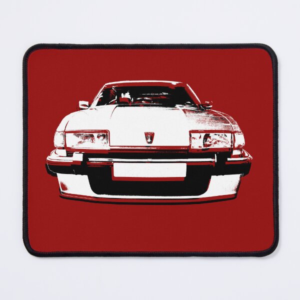 Item preview, Rover SD1 1980s British classic car monoblock black/white offset designed and sold by soitwouldseem.